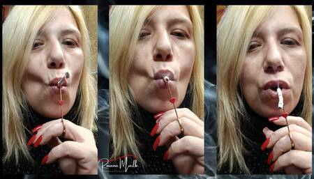 00091 # my smoky holder ring