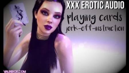Jerk Off Instruction Game: Playing Card Deck (52+Joker) || ASMR XXX EROTIC AUDIO