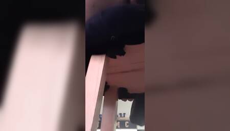 CD Bent Over Barstool