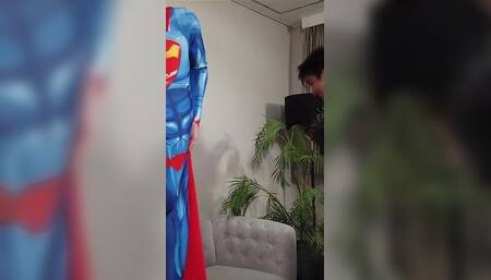 Superman X Spiderman Costume Roleplay