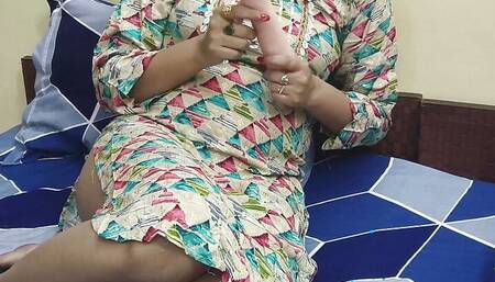 desi teen girl masturbate to orgasm with dildo step brother shocked to see her step sister and fucked her hard