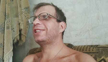 Masturbating Oleg