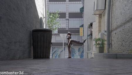 Ellen JOE Found a Horny Dick in the Back Alley Part 1