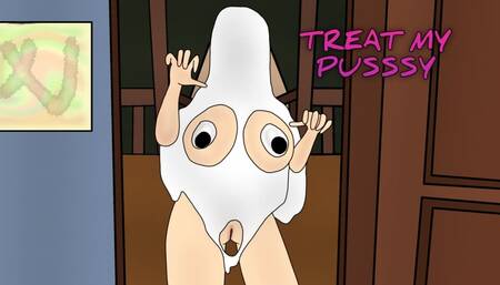 Treat my pussy - Halloween henati animation by meltpuff