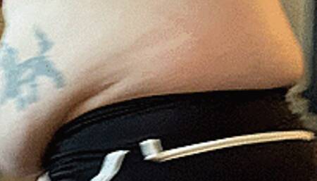 Close Up Walking Jiggles