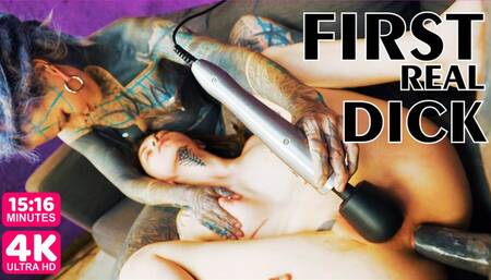 FIRST TIME Real Dick ANAL Fuck with Shy Girl (4K WMV)