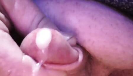 Cumming in slow motion after a good wank