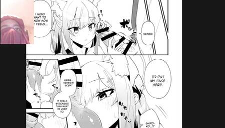 Edging to a Unknown Furry Hentai