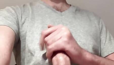 Young Man Pleasuring his Pole