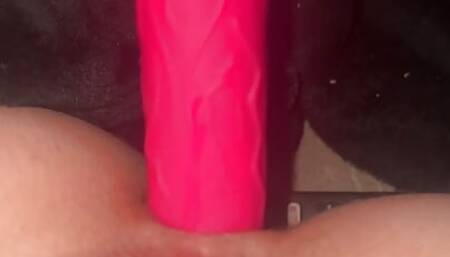 Fucking my ass with a dildo