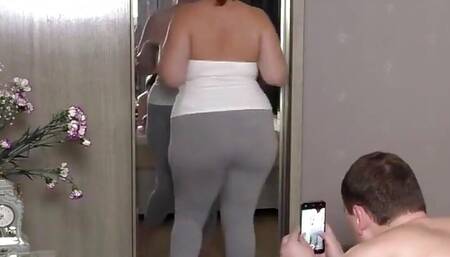 Huge Ass on Face and Hairy Bush