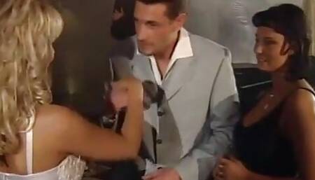 Charming Blonde Babe Nikki Anderson Was Invited Ot Private Party Where Many European Stars