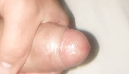 I stroke my little mini penis