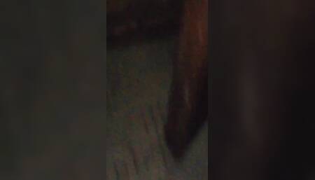 Walked Naked in the Yard and Finished off with Cum