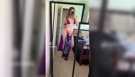 2024 NSFW Instagram Reels Eva Summers Dirty-blonde Athletic Fit Girl Natural Petite PAWG Compilation
