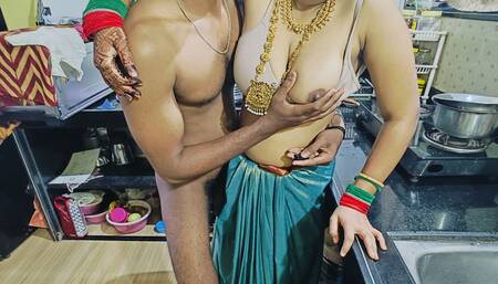 Indian Sexy Husband and Wife Fucking and Blowjob