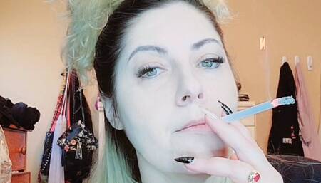 Faith smokes 120's in 'The best part of waking up'