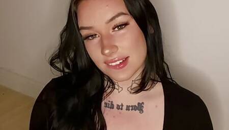 Busty British Teen Humiliation JOI