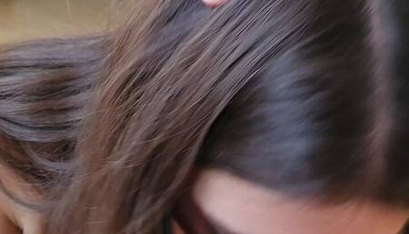 Backstage Blowjob from my favorite Teen model - POV Blowjob