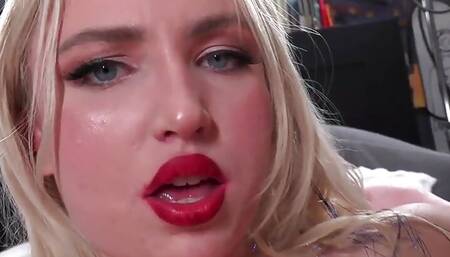 POV amateur 21yo slut gets fucked in cunt after sucking cock
