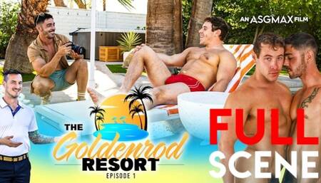 Horny Photographer Rails Beefy Stud At Sex Positive Resort - Goldenrod Resort ep.1 - FULL SCENE - NextDoorStudios