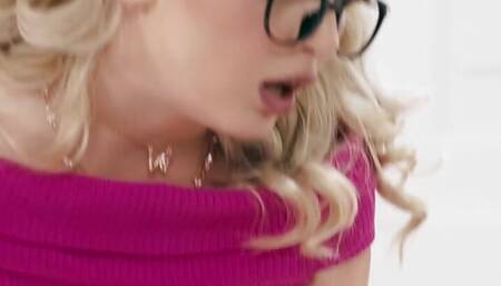 Preppy Girl Gets An Anal Surprise TransAngels