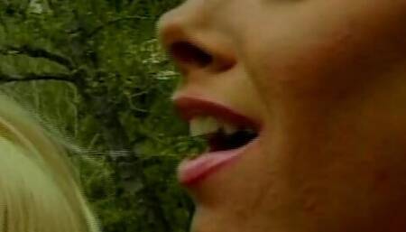 Magnificent blonde whores sharing a big dildo