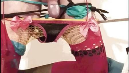 slutty TV strips and cums