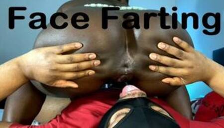 LUCKY GUY EATS ASS | And then she FARTS in his face