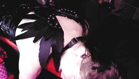 Mistress Eva Latex Threesome Hardcore Deepthroat Fuck Anal Ekaterina Krieg Femdom BDSM Hot Sexy Fetish Big Dick