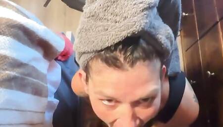 Dripdrop Behind the Scenes! Psilo Siren Sucking as She Gets Ready!!