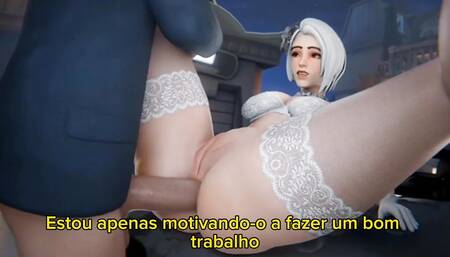 Casamento de Ashe (overwatch) 3D