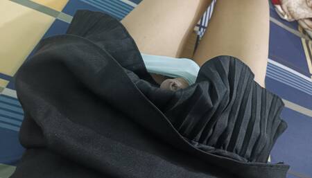 masturbation with a daughter-in-law dress
