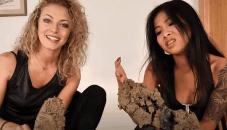 brutally enslaved, Luna and Nikita are really tired of you !!! (MOBILE VERSION MP4)