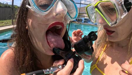 Aquaphilias- Vika Ruslanova Indica Fetish- The SCUBA Student seduces the SCUBA Instructor- Part 1