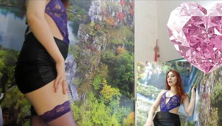 She Didn't Know That She Was Being Watched When She Gets Pleasure on Camera and Cums