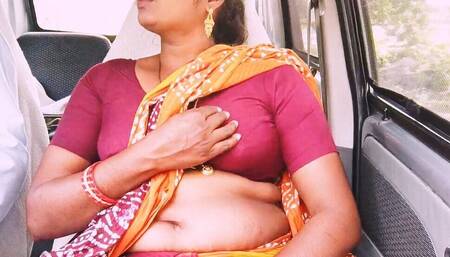 Car Sex.desi Stepmom and Stepson Long Drive for Fucking. Telugu Dirty Talks.