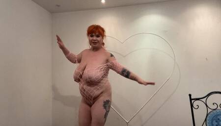 Blowing balloons in fishnet