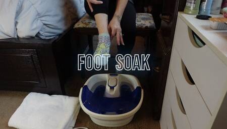 Enjoy a Foot Soak with Me