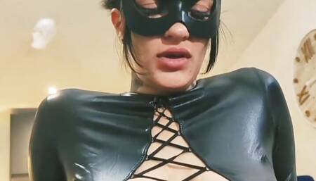 Leather Slut is Addicted to Sex