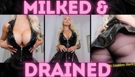 Milked & Drained by Goddess Harley
