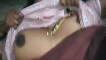 Indian Telugu Maid Quick Cheating Sex with Owner in Dining Room