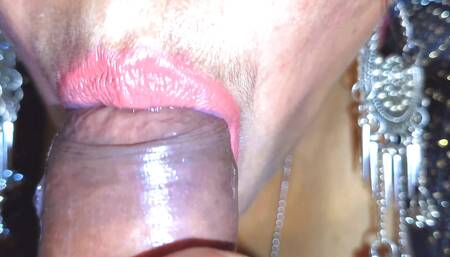 Indian ameature couple hot blowjob and Deepthroat before sex