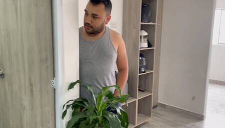 I spy on my best friend while he bathes and fuck him. Part 1.