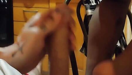 Black Wife Film Cheating with Husband's Best Friend slow Motion