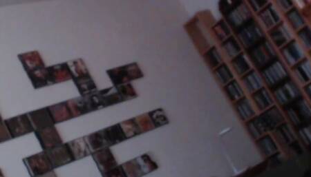 Slow strip showing a nylon bodystocking