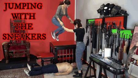 LADY SCARLET - JUMPING WITH THE SNEAKERS mobile