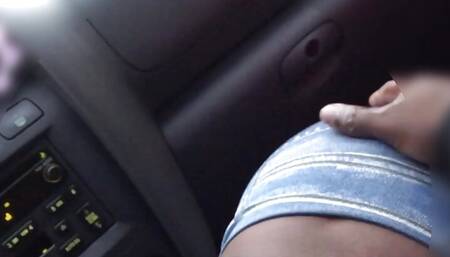 She Doesn't Care if Anybody Sees Her Throat on My Dick