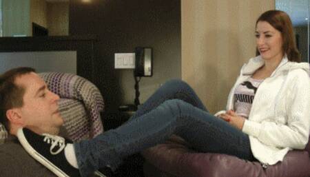 Gianna's First Foot Fetish Experience - Complete Version - (HD Ready 720p Version)