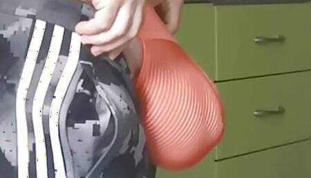 LARGE ORANGE JOCKSTRAP BUNDLE